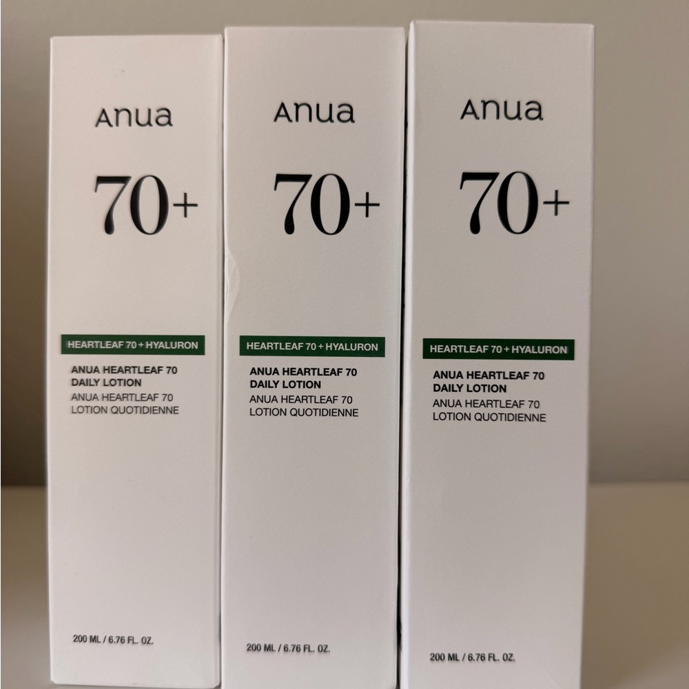 3pcs Heartleaf 70+ Daily Lotion – White